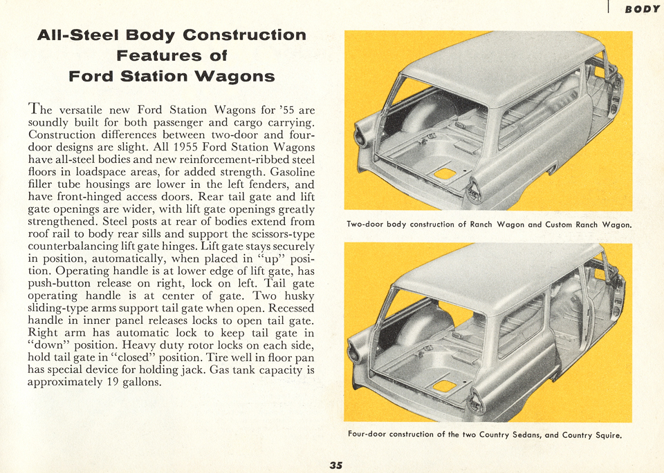 All the Facts About the 1955 Ford Page 35