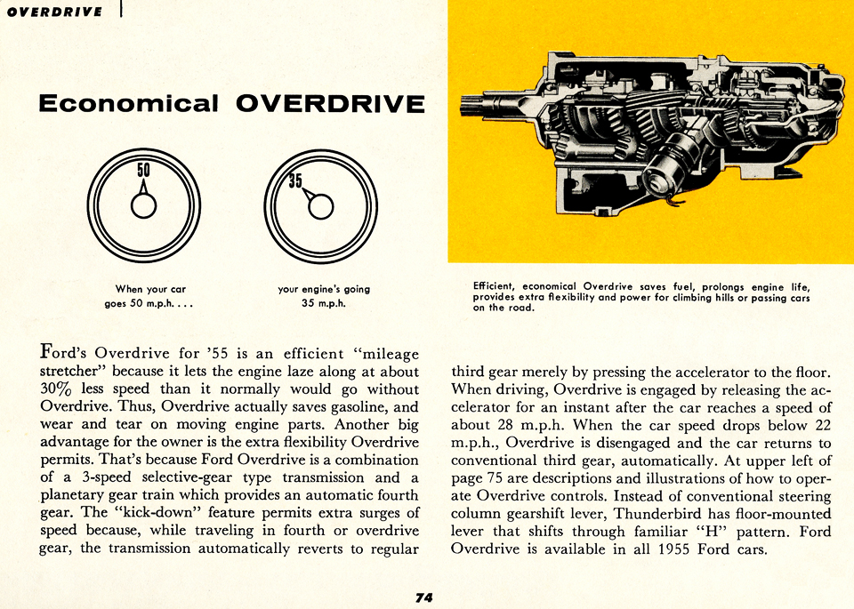 All the Facts About the 1955 Ford Page 74